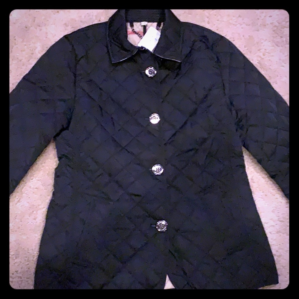 Burberry quilted coat